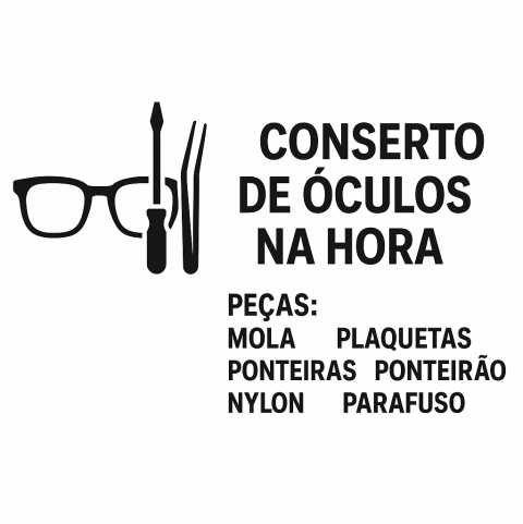 Conserto Na Hora Óculos Arapongas PR